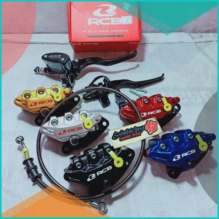 Paketan Kaliper Master Rem Selang rem RCB Beat Scoopy Fi Vario 125 150