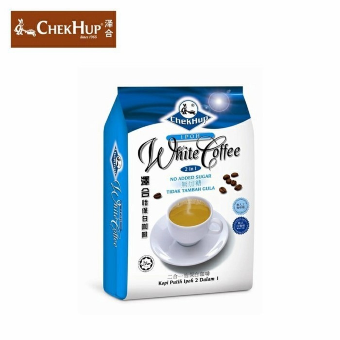 

Chek Hup 2 In 1 Ipoh White Coffee No Sugar Added 30Gr X 15