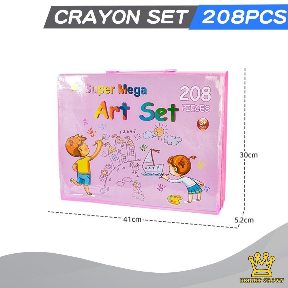 

Promo Brightcrown Pensil Warna Crayon Set Isi 208Pcs & 150Pcs / Crayon Set Warna Cocok Menggambar Mewarnai Fgh-56