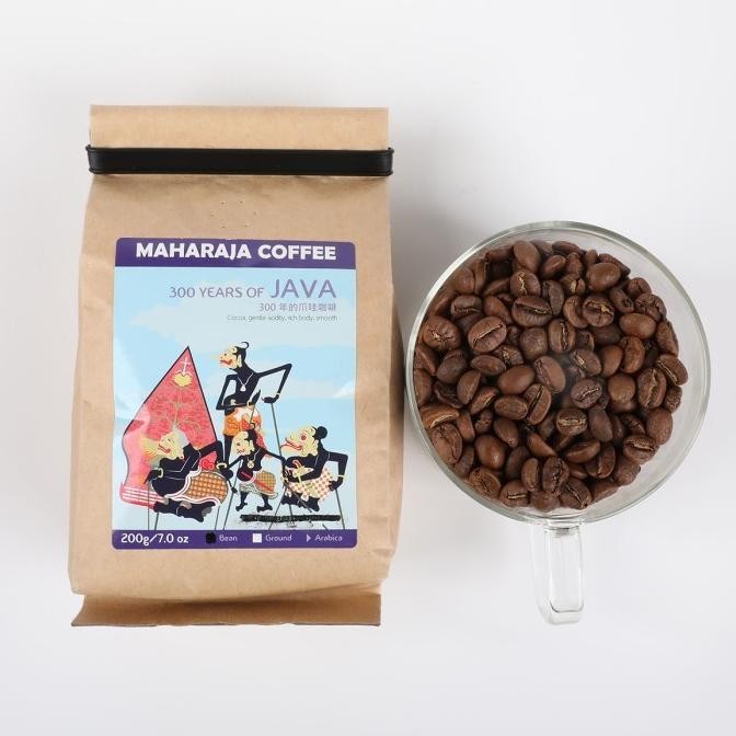

Fresh Roast Kopi Jawa 300 Years 200G Arabica Sangrai Maharaja Coffee