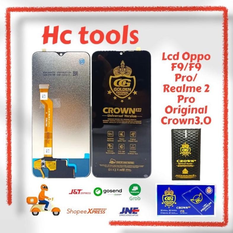 COD LCD TOUCHSCREEN OPPO F9/F9 PRO/REALME 2 PRO ORIGINAL99 ukd-23