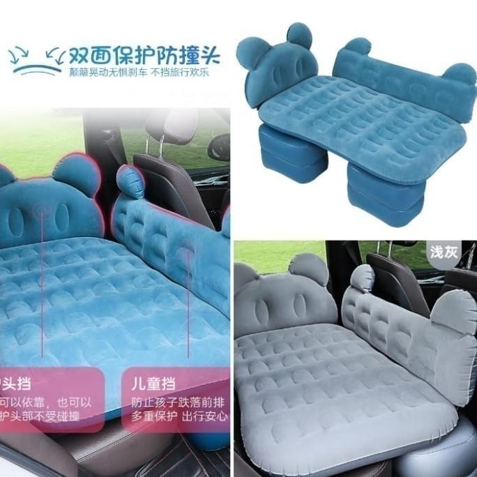 AGYA CALYA AYLA Kasur Angin Mobil Anak Mickey Bahan Bludru Premium