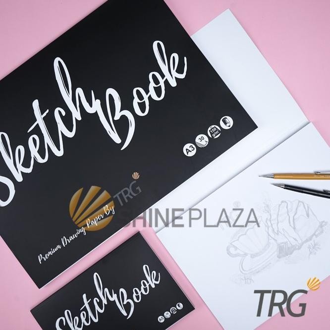 

8.8 Sketchbook Sketch Book A3 150Gsm Trg - Kertas Buku Gambar & Sketsa Trg 8.8