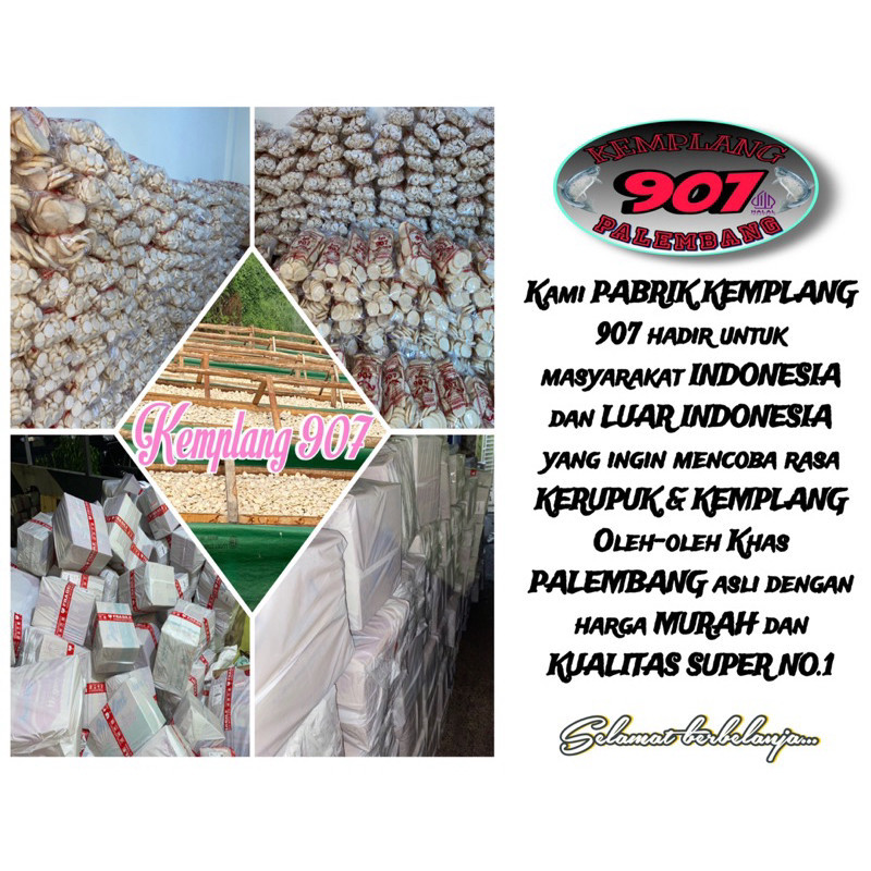 

PAKET 4 BUNGKUS KEMPLANG TIPIS SUPER IKAN TENGGIRI MAKANAN KHAS PALEMBANG ASLI PALEMBANG