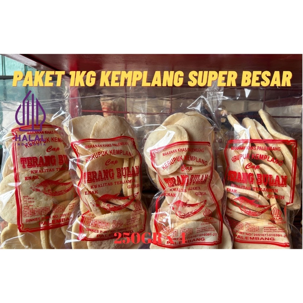 

PAKET 1KG KEMPLANG SUPER BESAR ASLI PALEMBANG