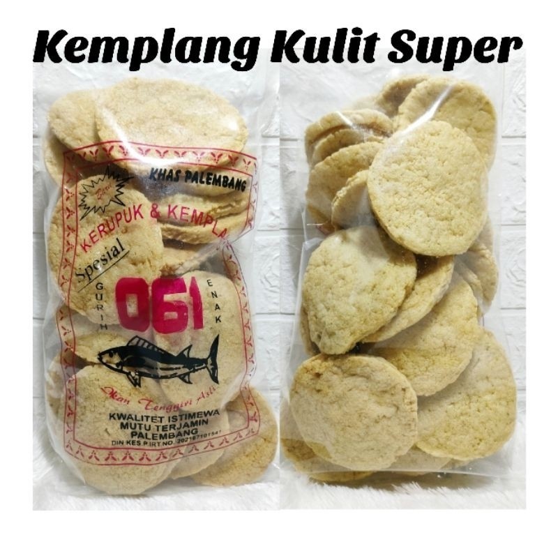 

KEMPLANG KULIT SUPER GURIH - KEMPLANG ASLI PALEMBANG TANPA PENGAWET ASLI PALEMBANG