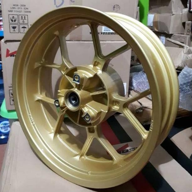 DFR velg ninja 250 5.5in belakang saja, velg lebar ninja 250 fi / karbu , velg belakang new ninja fi