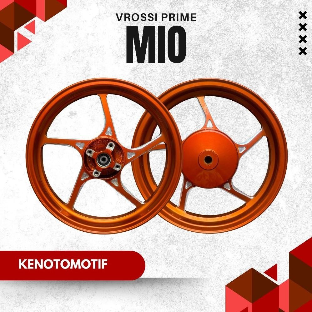 DFR VRossi Prime Velg Palang 5 Model Enkei Mio Sporty - Mio Smile - Mio Soul - Fino 115 TERLARIS