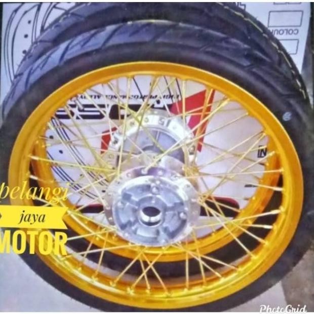 DFR Sepaket Velg Rossi Motor  Vixion New -  RX king -  Vixion Old -  Jupiter Mx Old - Paket Velg Tro
