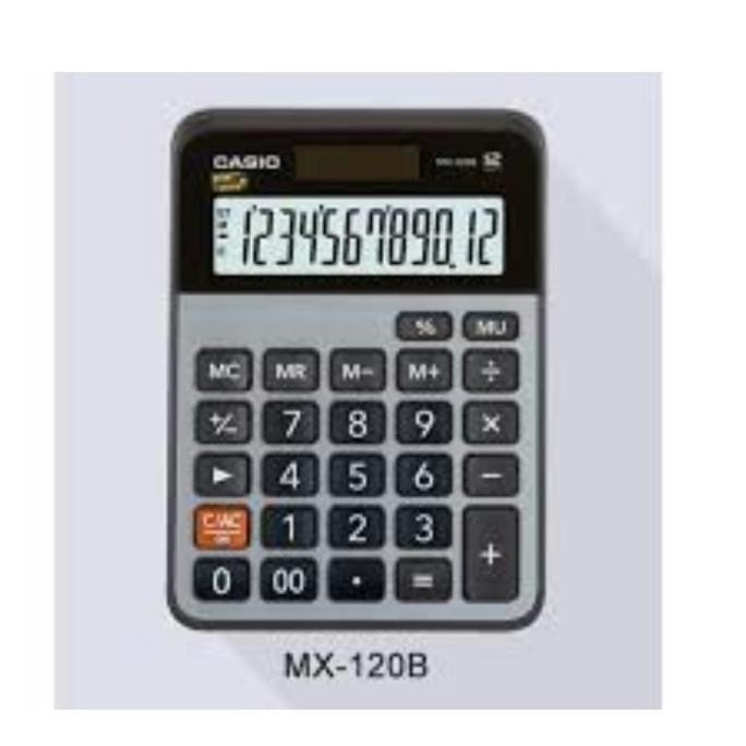 

CASIO MX-120 - KALKULATOR DESKTOP/KANTOR CALCUATOR