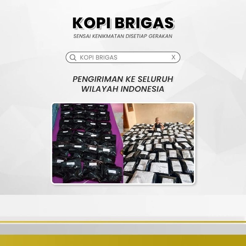 

Kopi Brigas Kopi Stana Pria Ala 1 Box 5 Sachet