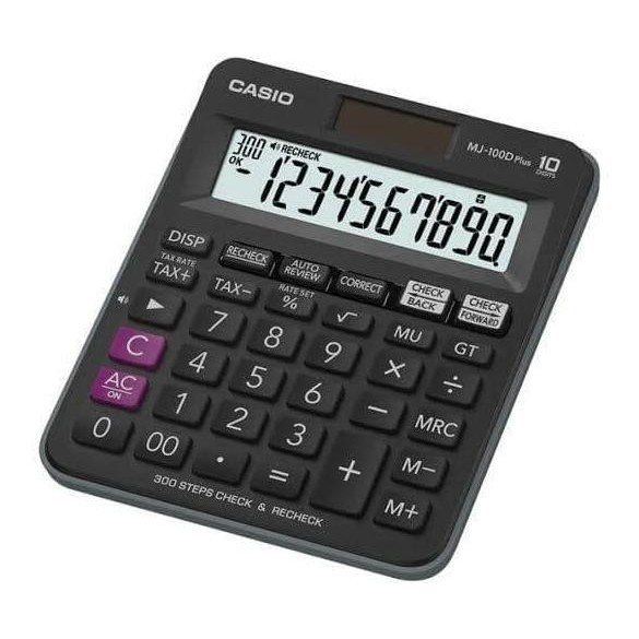 

KALKULATOR CEK ULANG CASIO MJ100 D CHECK CORRECT CALCULATOR MJ 100D