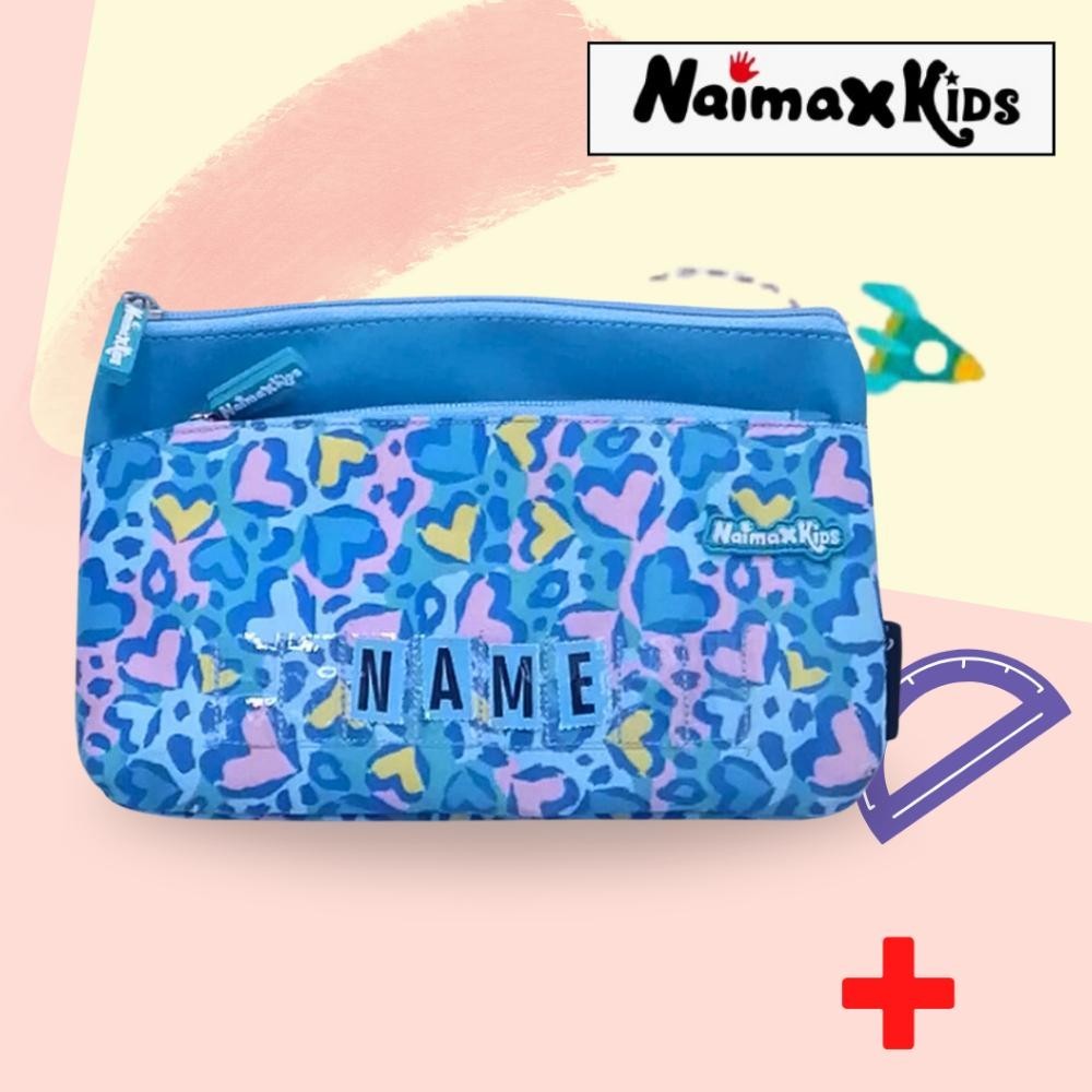 

Original Pencil Case Custom Nama | Naimax Kids Pencil Case Kain / Hardtop Rt-342