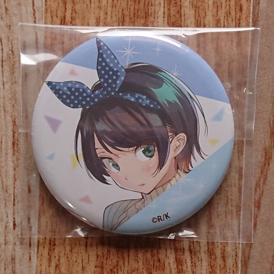 Lawson Can Badge Sarashina Ruka - Kanojo Okarishimasu