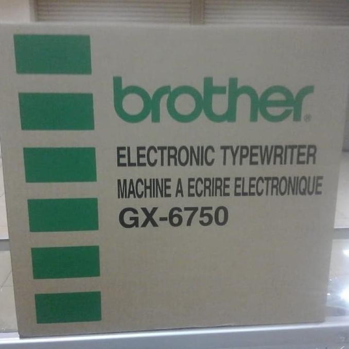 Mesin Ketik Listrik BROTHER GX6750 - Electronic Typewriter GX-6750