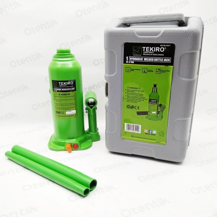 Tekiro Dongkrak Botol 6 Ton - Hydraulic Jack 6 T - Dongkrak Mobil 6Ton