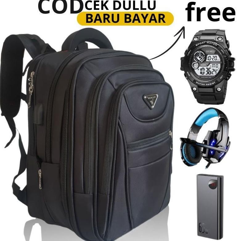 2er-54 || FREE BONUS 3 HADIAH || TAS RANSEL POLO MILANO 88372 POLO MILANO 20 INCH TAS POLO MILANO PR