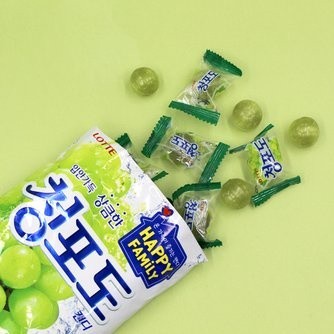 

Arirang Green Grape Flavour Candy 280g - Permen Anggur Made In Korea