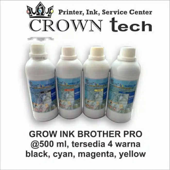 

Tinta GROW INK 500ml. Formula antibuntu. Spesial untuk printer brother