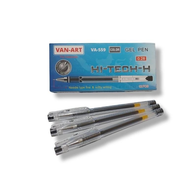 

gha-68 (1pack) Pulpen/Gel Pen Hi-Tech-H Van Art VA-559 Hitech Hi-Tech Murah Hemat