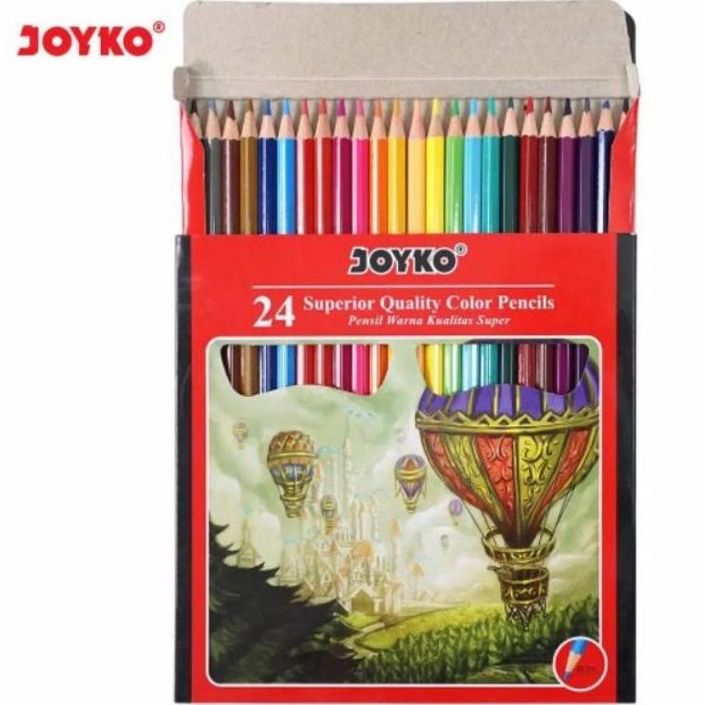 

fx-76 PENSIL 24 WARNA PANJANG JOYKO CP 101 Original