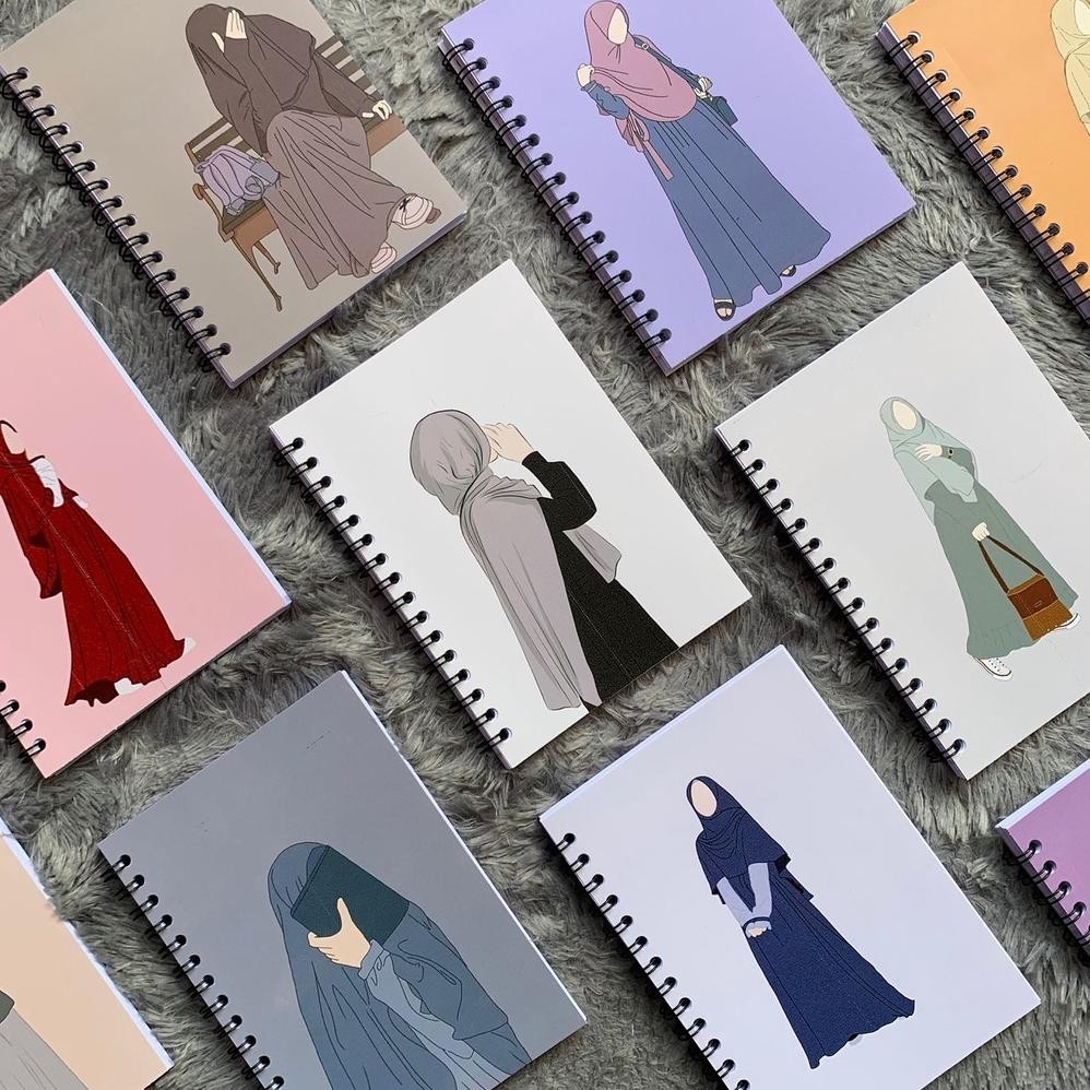 

HRN-813 BUKU TULIS NOTEBOOK A6 MUSLIMAH / NOTEBOOK / BUKU DIARY / BUKU JURNAL / BUKU CATATAN Terlaris