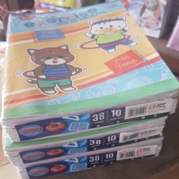 

Ah67 (10buku) Buku Tulis Sinar Dunia SIDU 38 Lembar Hemat