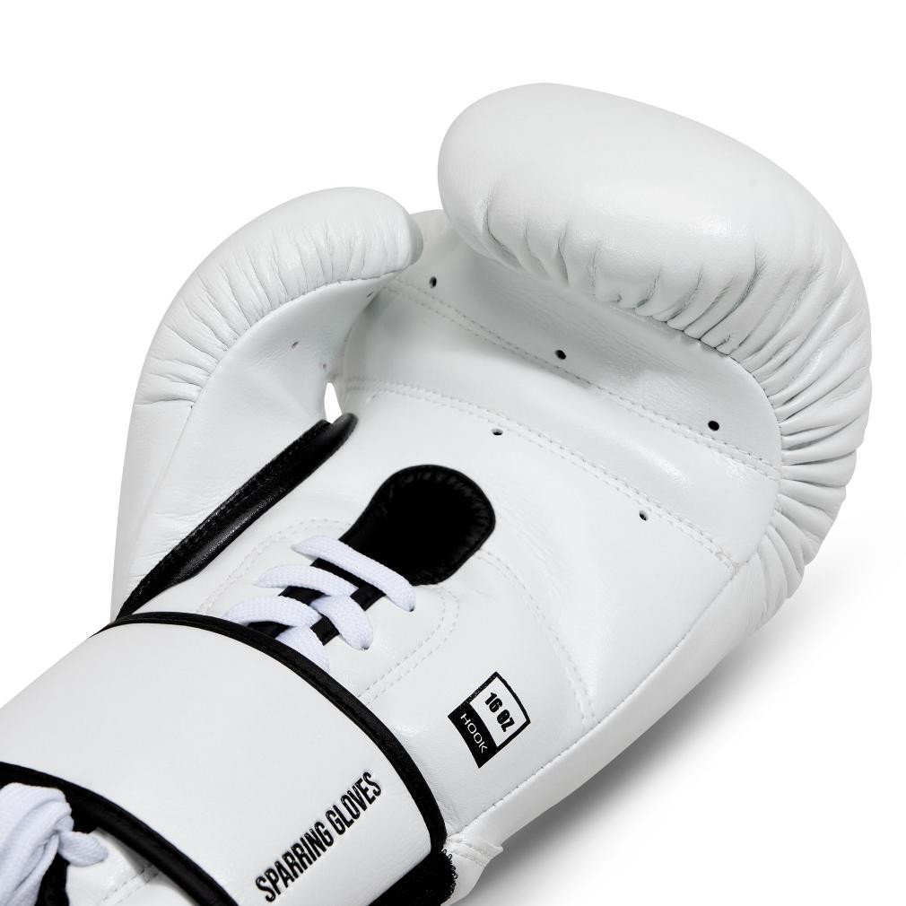 OIU Sarung Tinju Tali Sparring Hook Boxing Gloves Lace Up Muay Thai Glove TERLARIS