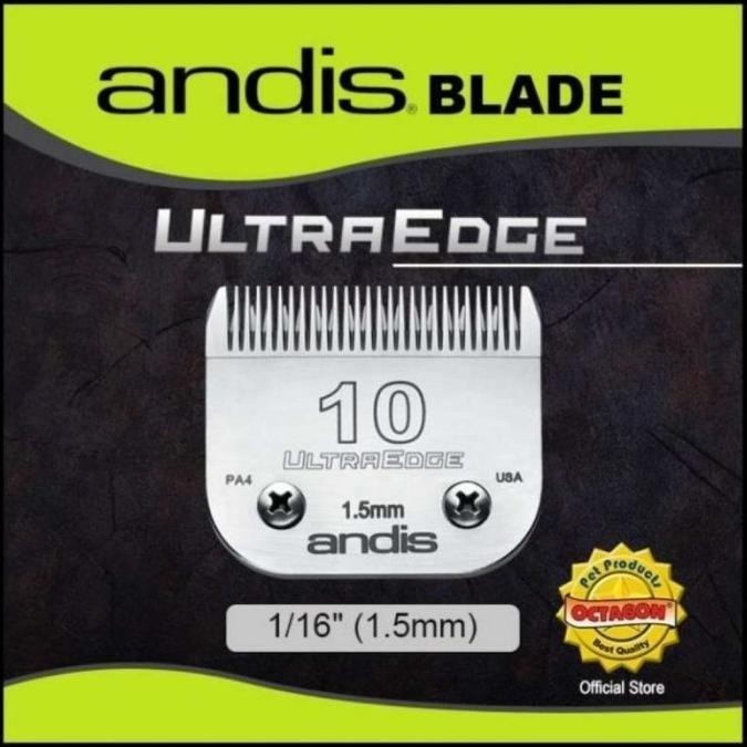 ANDIS BLADE 10 ULTRAEDGE 1,5mm- Mata Pisau Clipper Andis AGC2