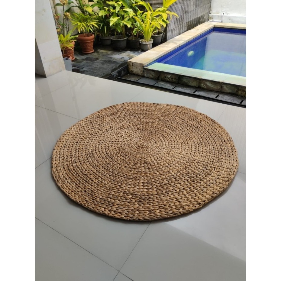 Asna Karpet Tikar Eceng Gondok Diameter 150Cm