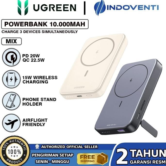 UGREEN POWER BANK FOR IPHONE 11 12 13 14 PRO MAX MAGSAFE POWERBANK WIRELESS PD FAST CHARGING 15W 100