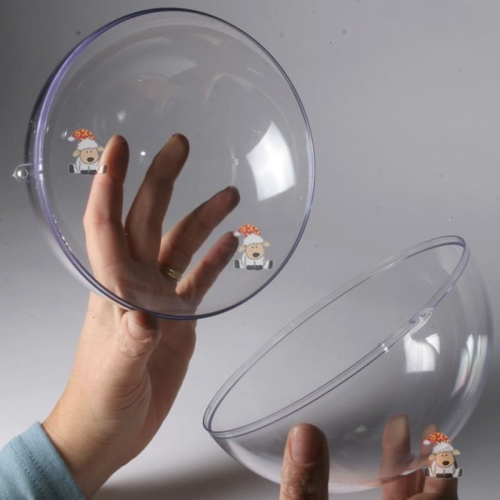 

DISKON Acrylic Ball Dome 15,6 cm / Bola Akrilik Plastik