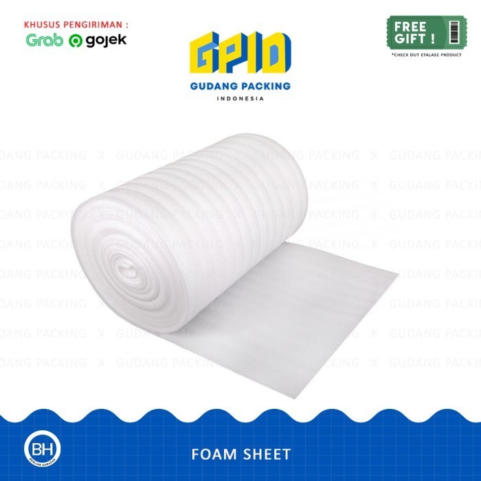 

BRG BARU Foam Sheet / Busa Lembaran (0.5 / 1 / 2 / 3 / 4 / 5 / 6 / 8 / 10 mm)