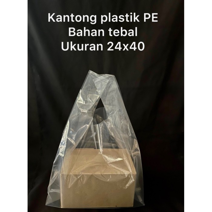 

PROMO KANTONG KRESEK PLASTIK PE BENING TRANSPARANT/CLEAR TEBAL PREMIUM