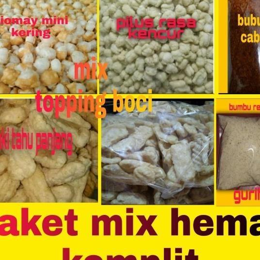 

Paket X Hemat 50 Baso Aci/Boci/Seblak/Cuanki