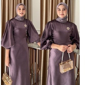 Gamia Buju Games Baju Bridesmide Elegan Bj Gammis Lebaran Baju Gmi Gamis Dres Perempuan Syari Dress 