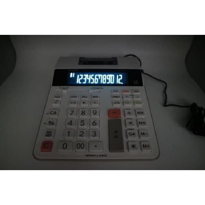 

casio kalkulator calculator printing print struck struk fr2650rc H24S