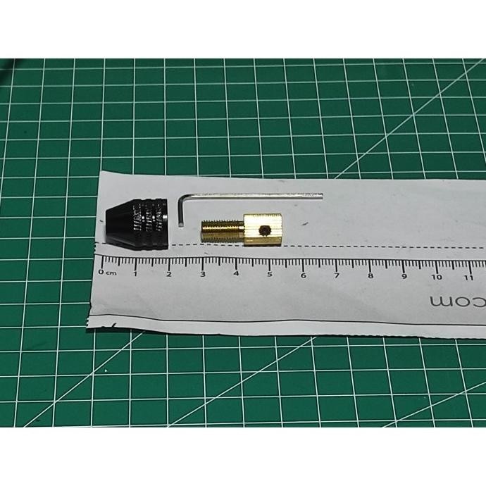 Chuck Bor Mini Gerinda Mini 2,3mm Kepala Bor Mini Chuck Collet Mini
