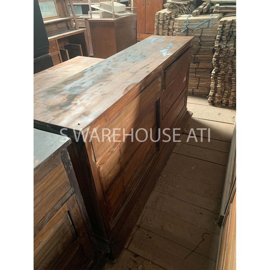 BF020 BUFET LACI / BUFET TV / BUFET KAYU JATI ASLI