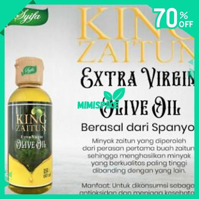 

KING ZAITUN EXTRA VIRGIN OLIVE OIL 60ML BY MIMISPIKE !