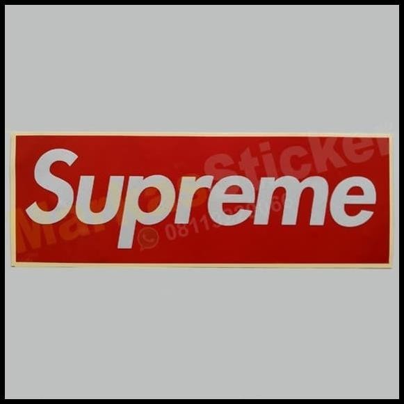 

DISKON STICKER SUPREME RED !