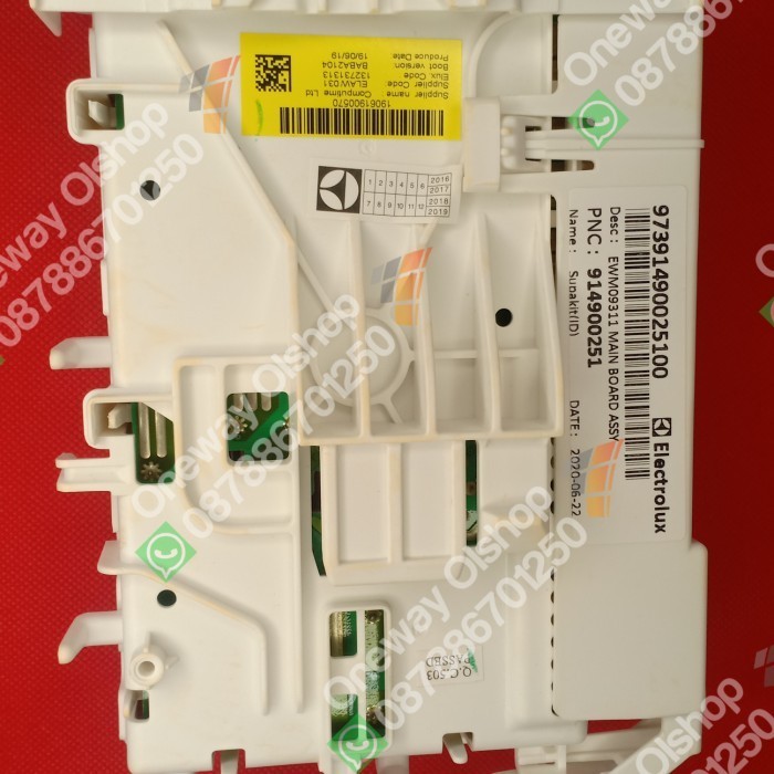PCB MODUL MESIN CUCI ELECTROLUX EWF 10741