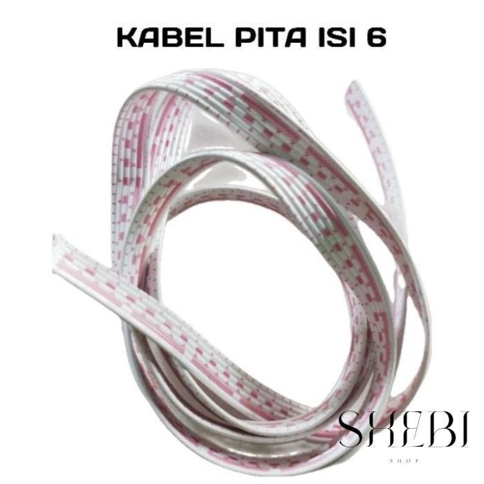 [PITA - 6PIN] Kabel Pita 6 Pin Kualitas Bagus shebi_shop