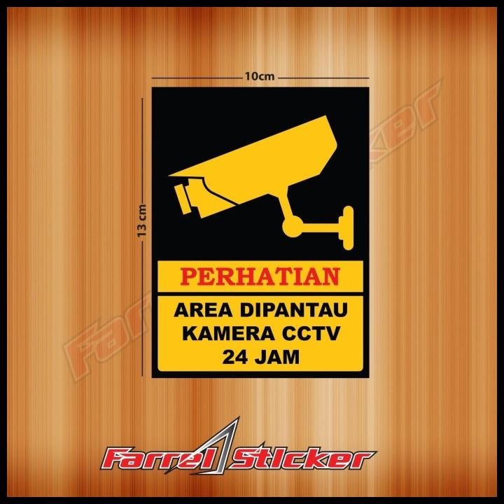

TERMURAH STIKER PENGAWAS STICKER CCTV KECIL !!