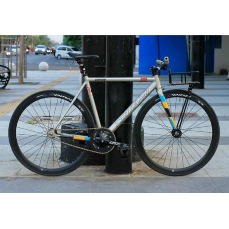 SPECIAL Keranjang Depan Sepeda Kranjang Kayu / Rak Pannier Depan Sepeda Clasic Best Seller IK69