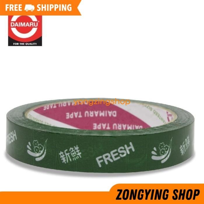 

SINTE ISOLASI DAIMARU LABEL FRESH VEGETABLE 18MM X 50M SAYURAN HIJAU ZONGYING SHOP KUALITAS PRODUK TERBAIK