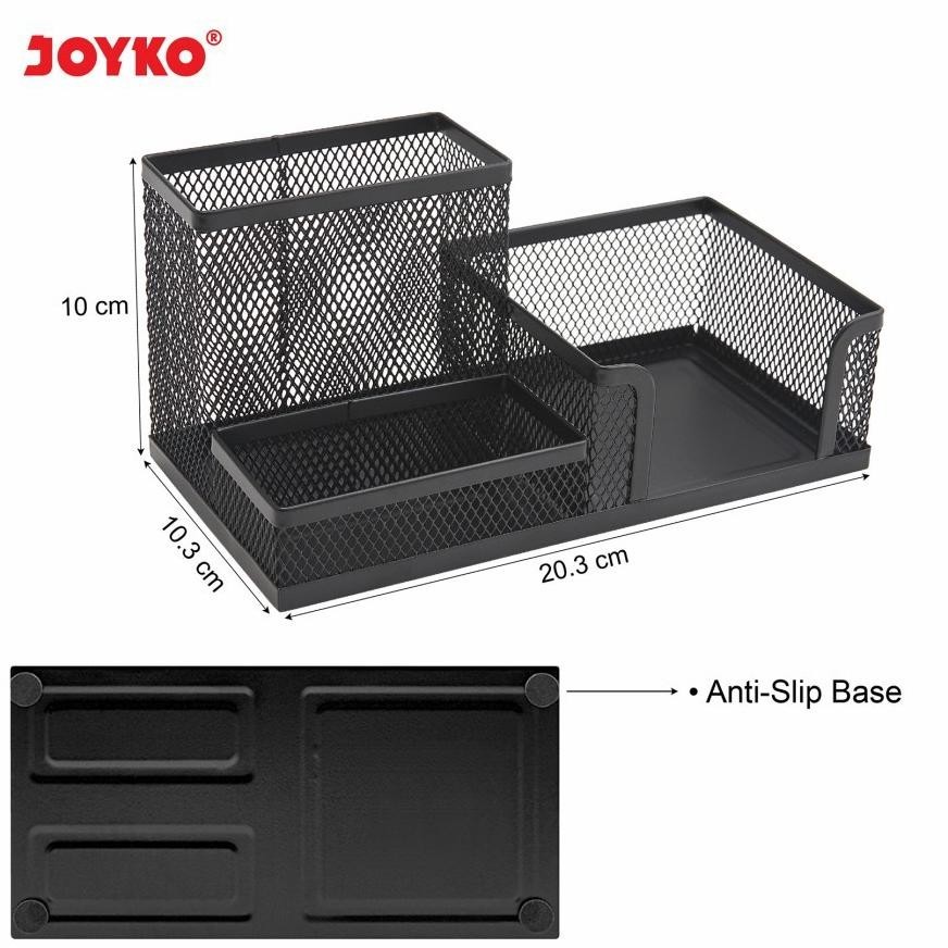 

SPECIAL JOYKO DESK SET METAL PEN HOLDER / TEMPAT ALAT TULIS KANTOR BESI DS-20 MURAH BERKUALITAS rq-56