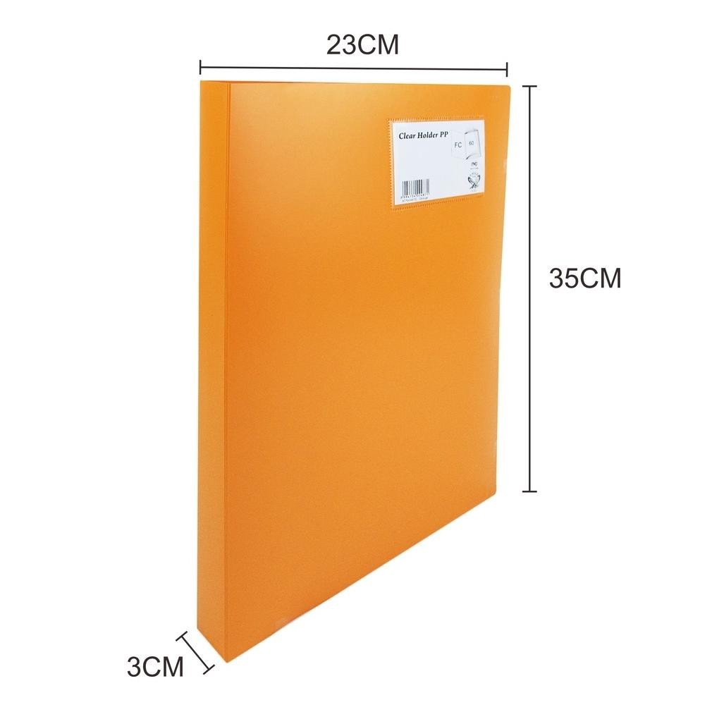 

TERLARIS EAGLE Dokumen Keeper F4 (FOLIO) 60 Pocket / Map Dokumen / Clear Holder / Document Keeper / Display Book E 320 TU26