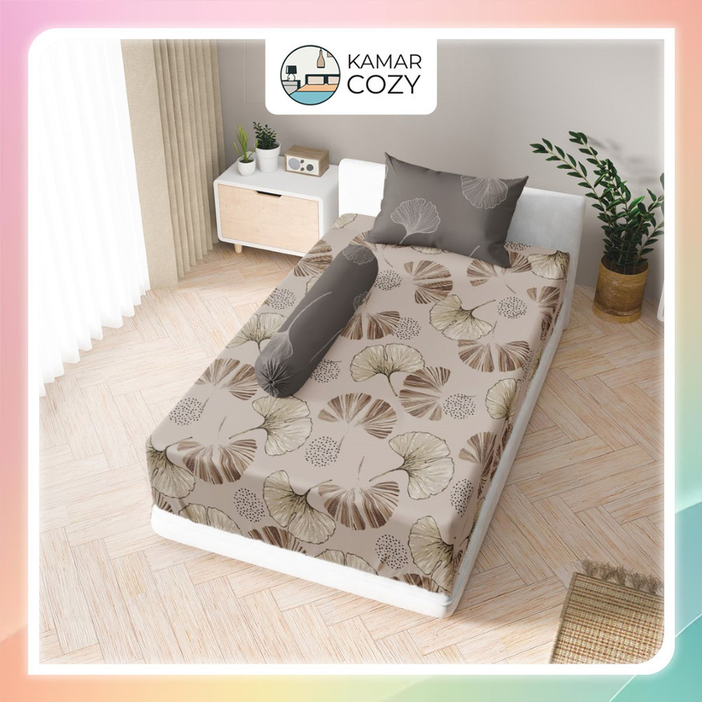 Sprei Kintakun Set Fitted Single 90x200 / 100x200 / 120x200 Celvana Dluxe Aesthetic Tinggi 25 cm Est