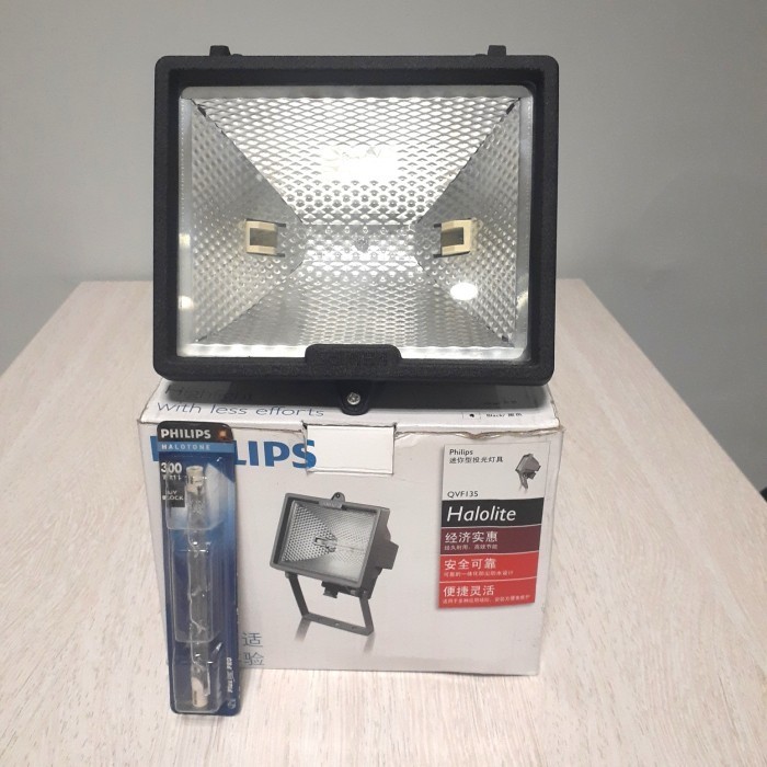 Sukaca - Lampu Sorot Philips Qvf 135 Halolite Halogen 300W 230V